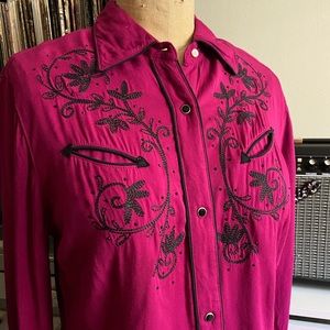 Wrangler embroidered shirt